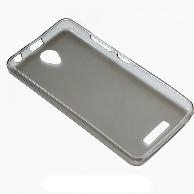 Чохол Ultra Thin Silicone Remax 0.2 mm для Lenovo A5000 Чорний-2