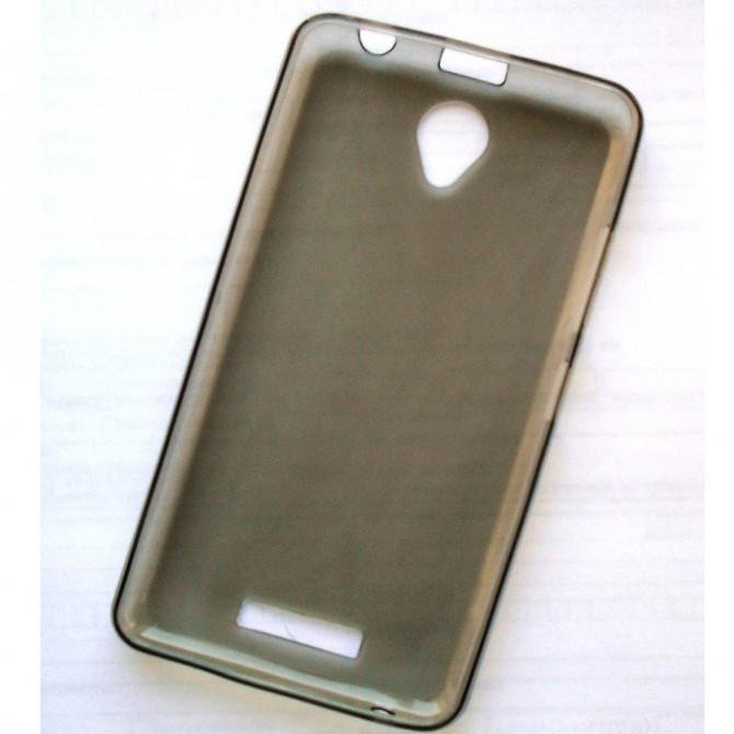 Чохол Ultra Thin Silicone Remax 0.2 mm для Lenovo A5000 Чорний-3