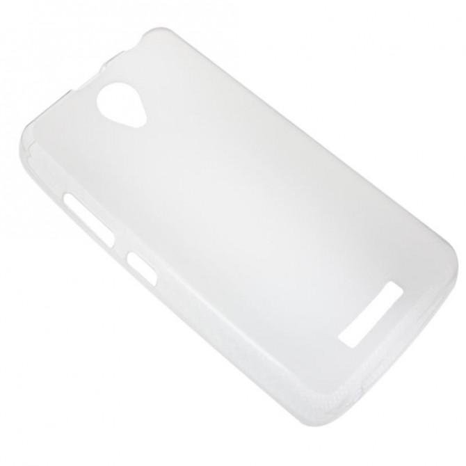 Чохол Ultra Thin Silicone Remax 0.2 mm для Lenovo A5000 Білий-2
