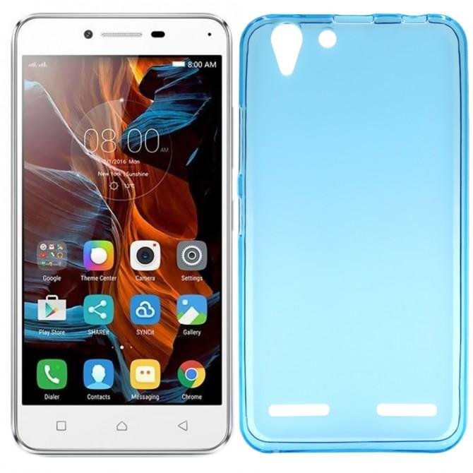 Чохол Ultra Thin Silicone Remax 0.2 mm для Lenovo A6020/K5/K5 Plus Синій