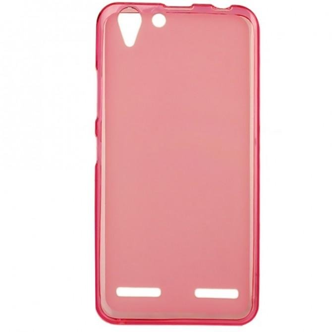 Чохол Ultra Thin Silicone Remax 0.2 mm для Lenovo A6020/K5/K5 Plus Рожевий-1
