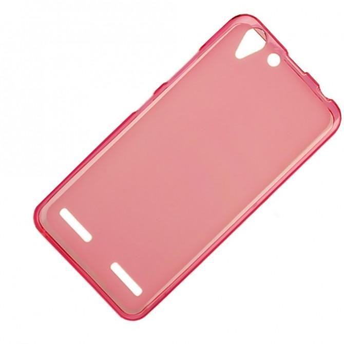 Чохол Ultra Thin Silicone Remax 0.2 mm для Lenovo A6020/K5/K5 Plus Рожевий-2