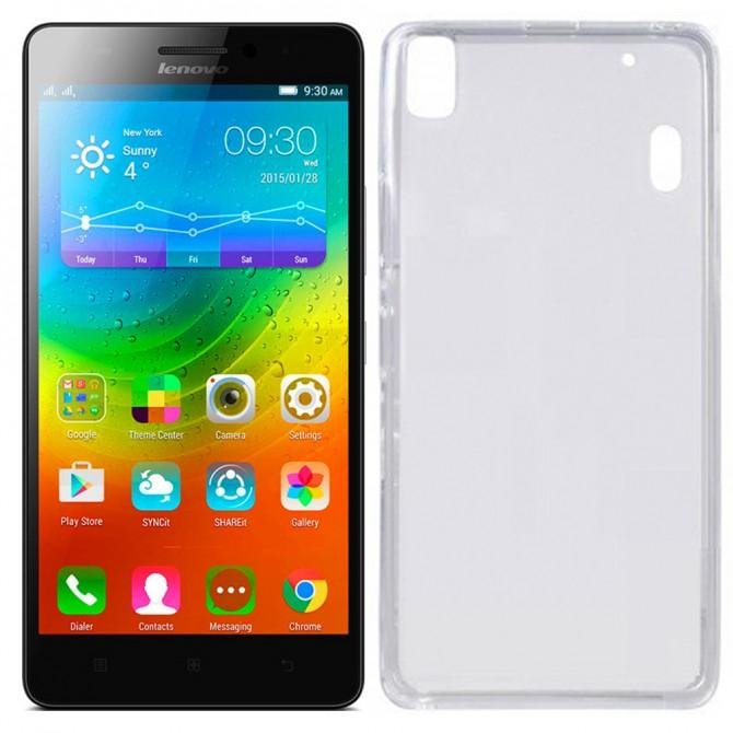 Чохол Ultra Thin Silicone Remax 0.2 mm для Lenovo A7000/K3 Note Білий