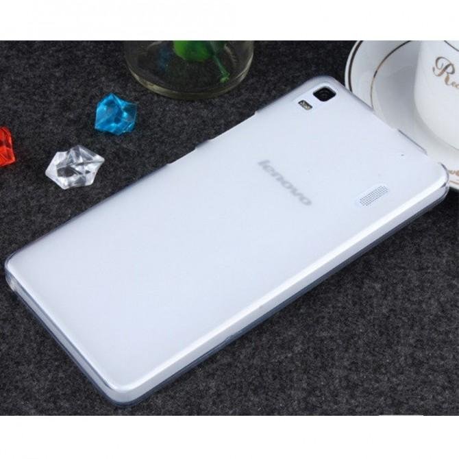 Чохол Ultra Thin Silicone Remax 0.2 mm для Lenovo A7000/K3 Note Білий-3