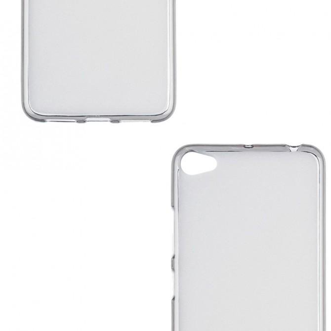 Чехол Ultra Thin Silicone Remax 0.2 mm для Lenovo S60 White-3