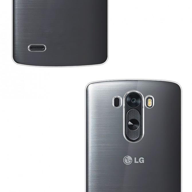 Чохол Ultra Thin Silicone Remax 0.2 mm для LG G3/D855 Чорний-3