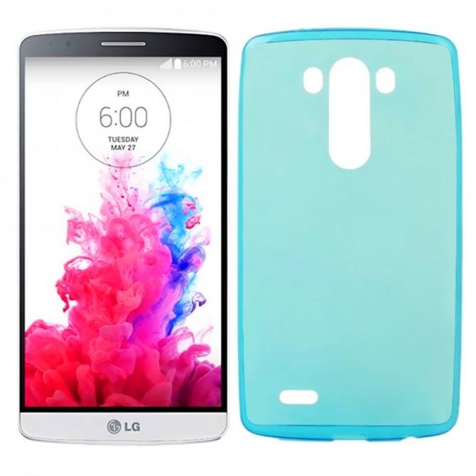 Чохол Ultra Thin Silicone Remax 0.2 mm для LG G3/D855 Синій
