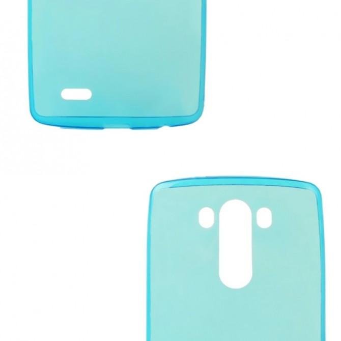 Чохол Ultra Thin Silicone Remax 0.2 mm для LG G3/D855 Синій-3