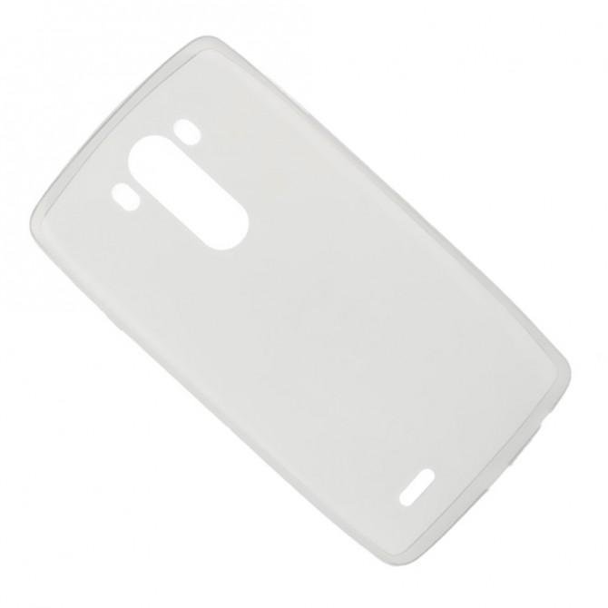 Чохол Ultra Thin Silicone Remax 0.2 mm для LG G3/D855 Білий-2