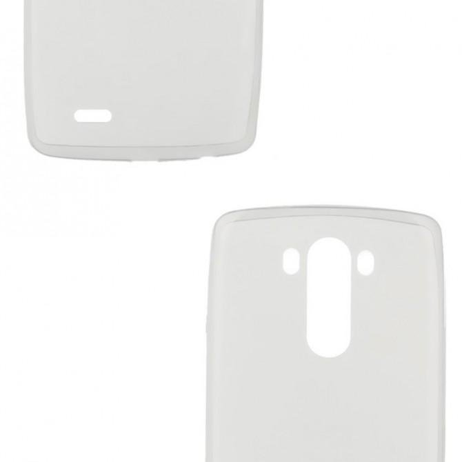 Чохол Ultra Thin Silicone Remax 0.2 mm для LG G3/D855 Білий-3