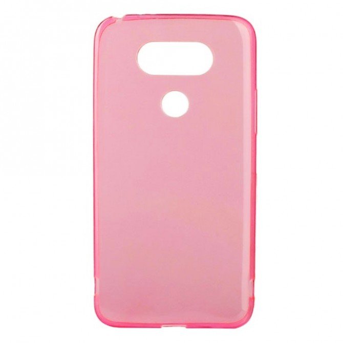Чехол Ultra Thin Silicone Remax 0.2 mm для LG G5 Pink-3