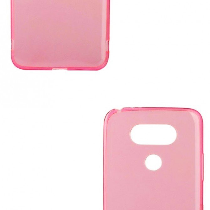 Чехол Ultra Thin Silicone Remax 0.2 mm для LG G5 Pink-1