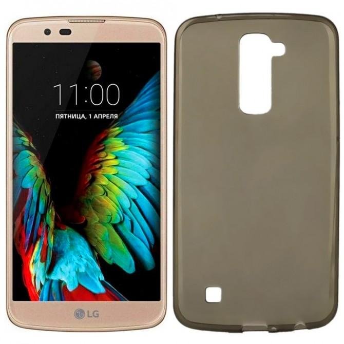 Чохол Ultra Thin Silicone Remax 0.2 mm для LG K10/K430DS Чорний