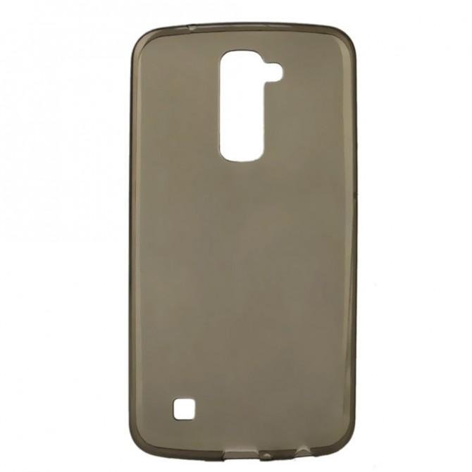 Чохол Ultra Thin Silicone Remax 0.2 mm для LG K10/K430DS Чорний-1