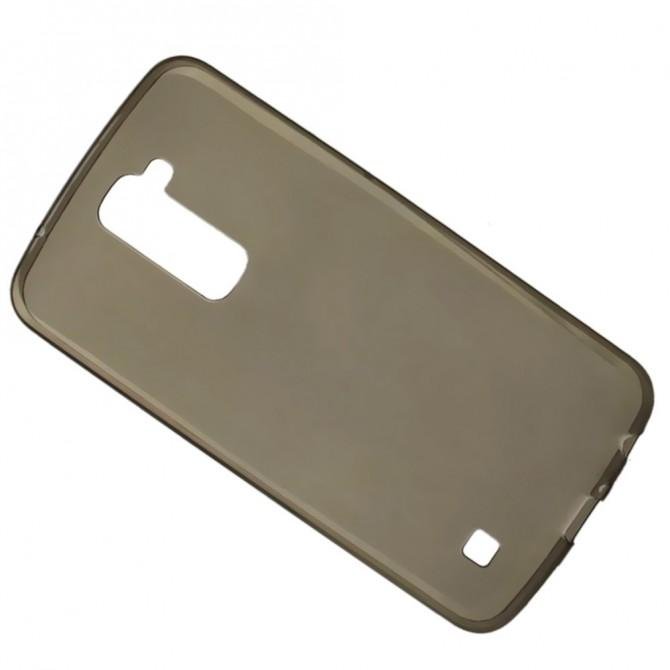 Чохол Ultra Thin Silicone Remax 0.2 mm для LG K10/K430DS Чорний-2