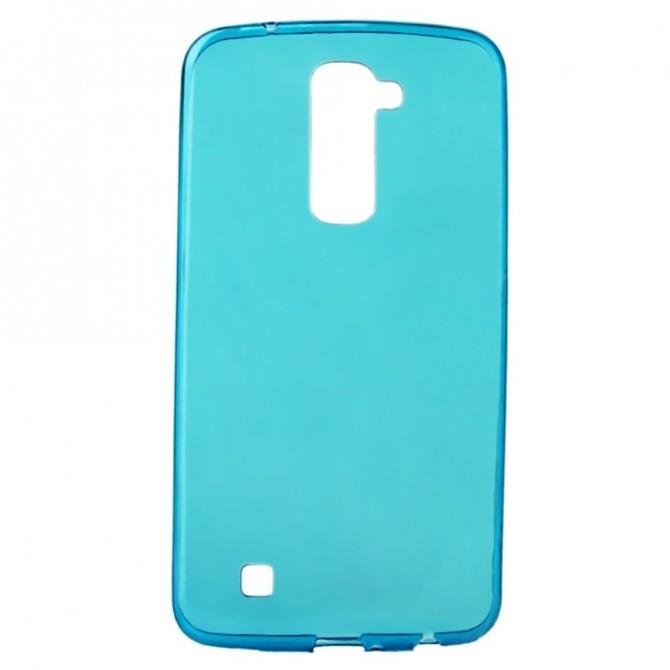 Чохол Ultra Thin Silicone Remax 0.2 mm для LG K10/K430DS Синій-1