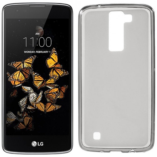 Чохол Ultra Thin Silicone Remax 0.2 mm для LG K8/K350E Чорний