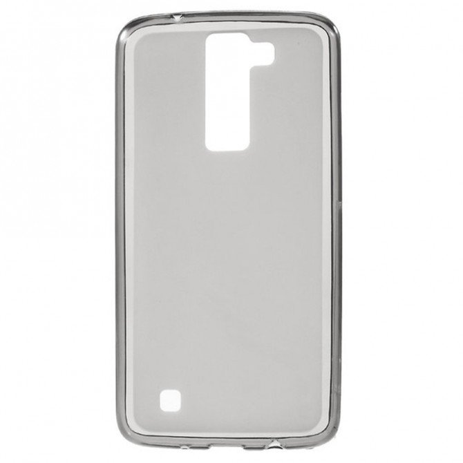 Чохол Ultra Thin Silicone Remax 0.2 mm для LG K8/K350E Чорний-2