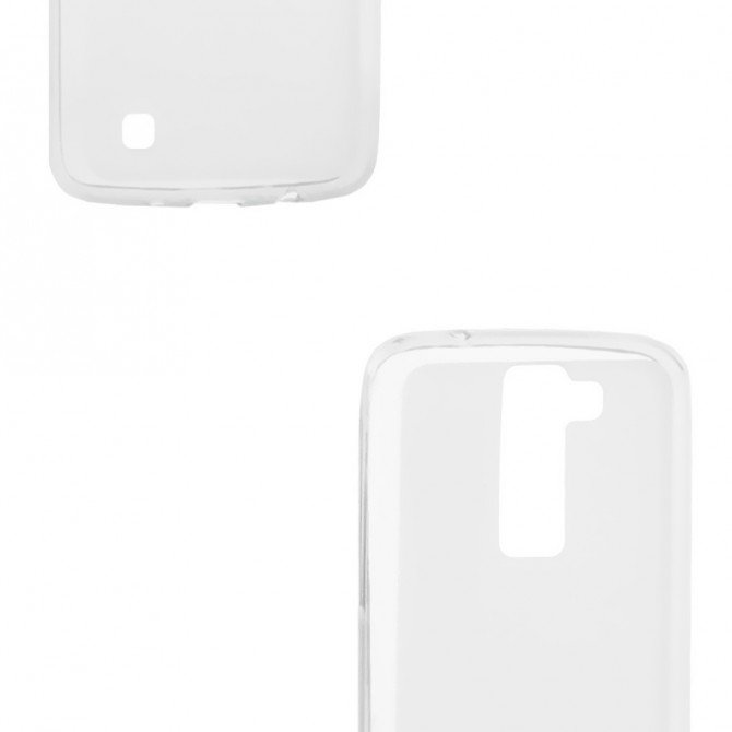 Чохол Ultra Thin Silicone Remax 0.2 mm для LG K8/K350E Білий-1