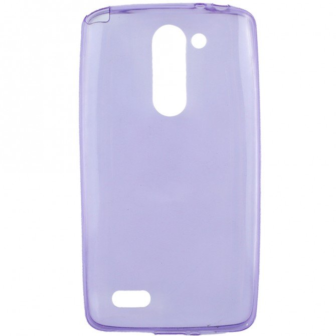 Чохол Ultra Thin Silicone Remax 0.2 mm для LG L BELLO/D331/D335 Фіолетовий-3