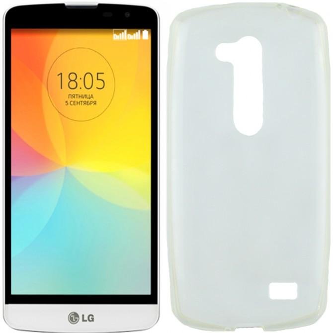 Чохол Ultra Thin Silicone Remax 0.2 mm для LG L FINO/D295 Білий