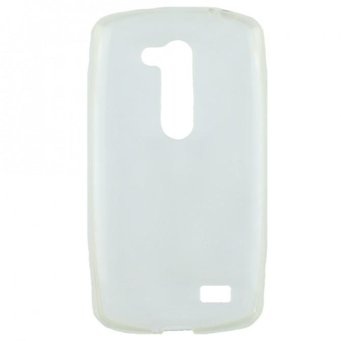 Чохол Ultra Thin Silicone Remax 0.2 mm для LG L FINO/D295 Білий-1