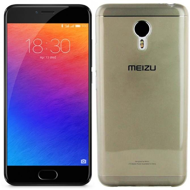 Чохол Ultra Thin Silicone Remax 0.2 mm для Meizu M2 Чорний