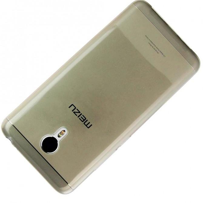 Чохол Ultra Thin Silicone Remax 0.2 mm для Meizu M2 Чорний-2