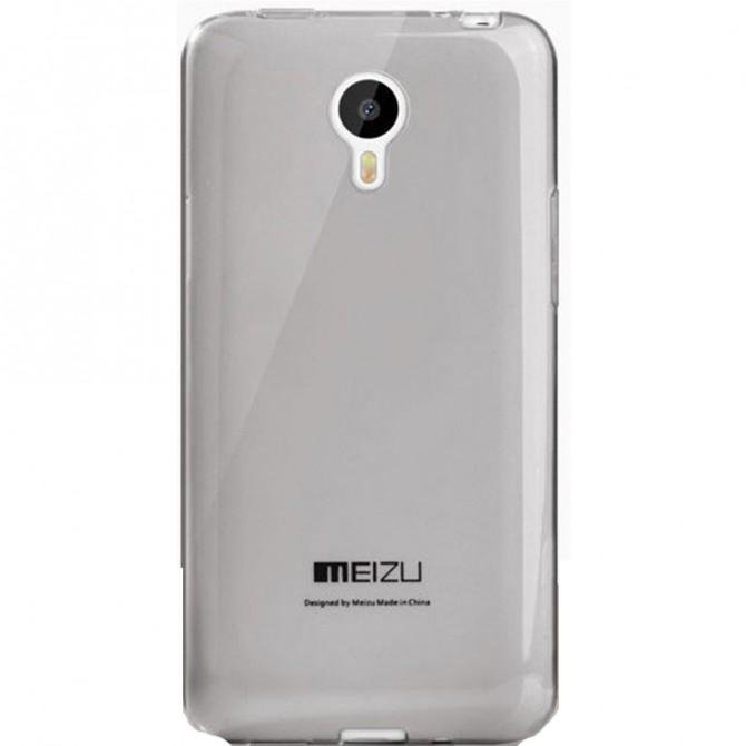 Чохол Ultra Thin Silicone Remax 0.2 mm для Meizu M2 Note Чорний-1