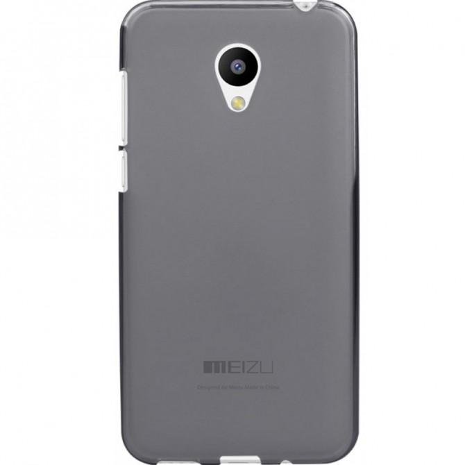 Чохол Ultra Thin Silicone Remax 0.2 mm для Meizu M3 Чорний-1