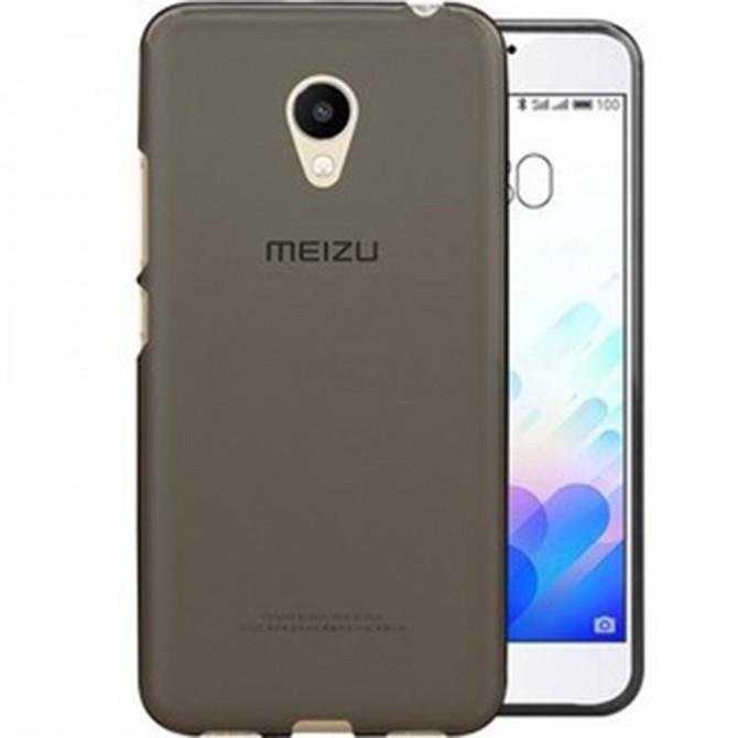 Чохол Ultra Thin Silicone Remax 0.2 mm для Meizu M3 Чорний-2