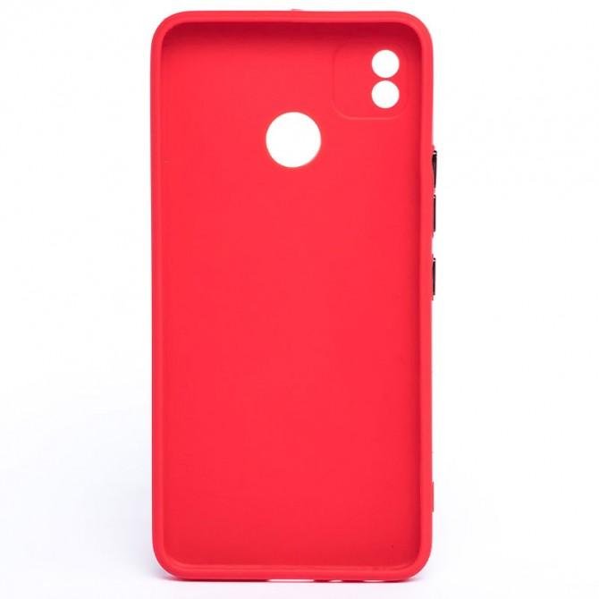 Чехол TPU Square Full Camera for TECNO POP 4 Красный-1