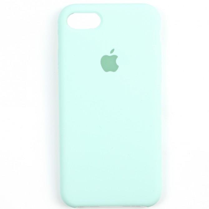 Чехол силиконовый для iPhone 7/8 Мятный-1