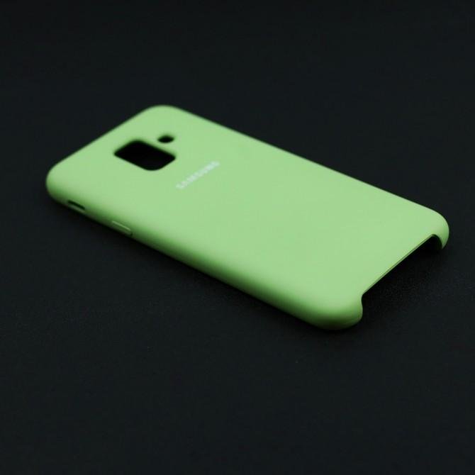Чохол Soft Case для Samsung A600 Galaxy A6 2018 Свiтло Зелений-2