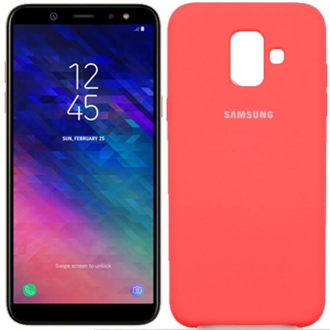 Чохол Soft Case для Samsung A600 Galaxy A6 2018 Рожевий