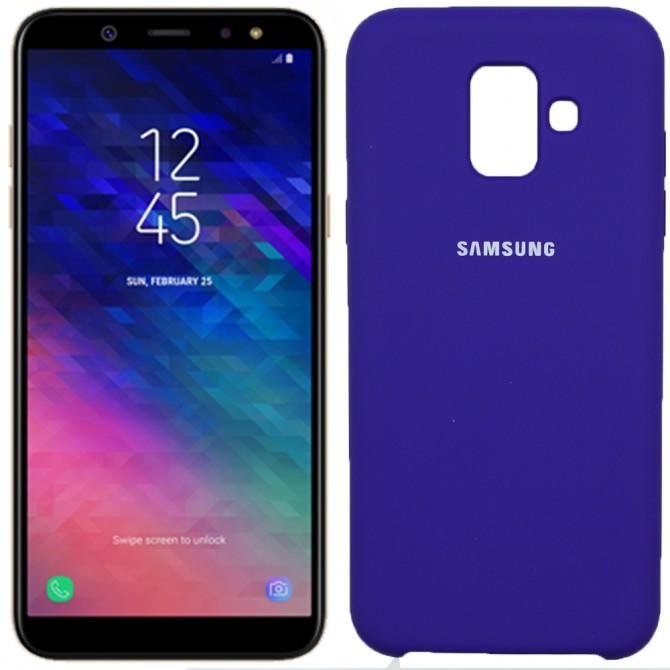 Чохол Soft Case для Samsung A600 Galaxy A6 2018 Фiолетовий
