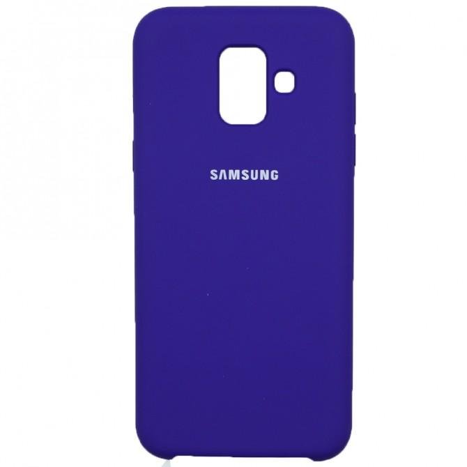 Чохол Soft Case для Samsung A600 Galaxy A6 2018 Фiолетовий-1
