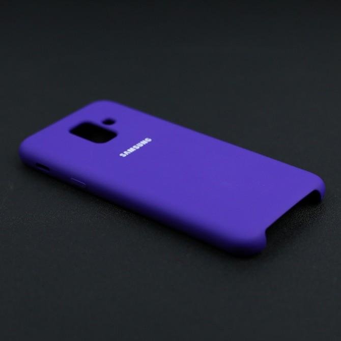 Чохол Soft Case для Samsung A600 Galaxy A6 2018 Фiолетовий-2