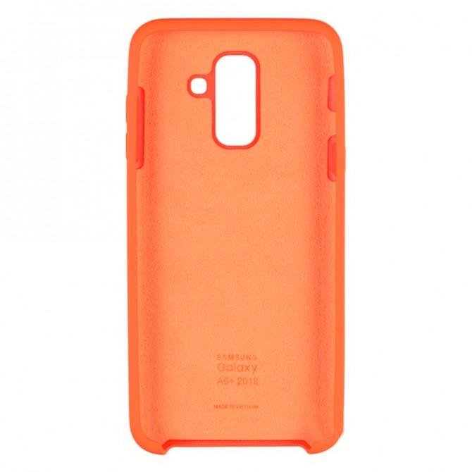 Чехол Soft Case для Samsung A605 Galaxy A6 Plus 2018 Оранжевый-3