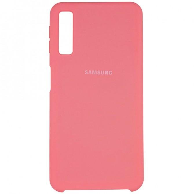 Чохол Soft Case для Samsung A750 Galaxy A7 2018 Рожевий-1