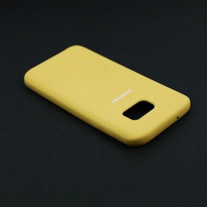 Чехол Soft Case для Samsung G930 Galaxy S7 Золотой-3