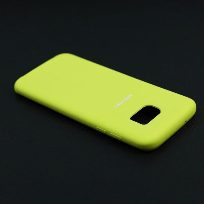 Чехол Soft Case для Samsung G935 Galaxy S7 Edge Светло Зеленый-3
