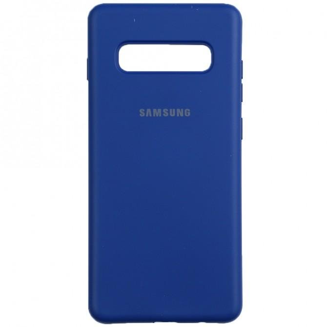 Чехол Soft Case для Samsung G975 Galaxy S10 Plus Темно Сини-1