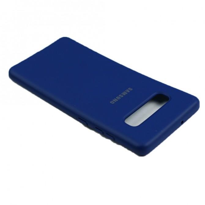 Чехол Soft Case для Samsung G975 Galaxy S10 Plus Темно Сини-3