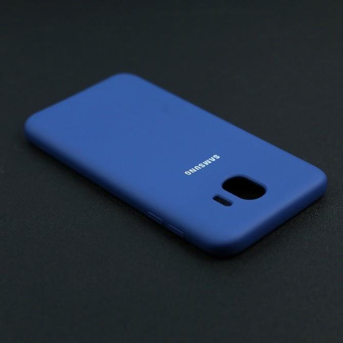 Чехол Soft Case для Samsung J4 2018 Темно Синий-3