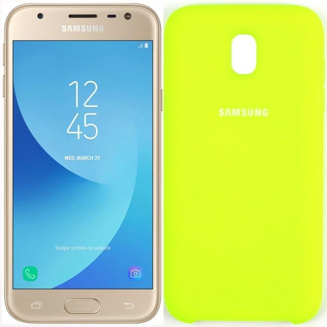 Чохол Soft Case для Samsung J530 (J5-2017) Світло Зелений