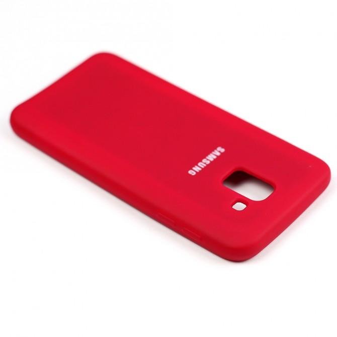 Чехол Soft Case для Samsung J6 2018 Вишневый-2