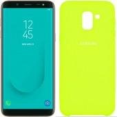 Чехол Soft Case для Samsung J6 2018 Лимонный