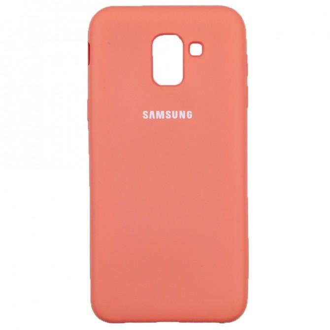 Чехол Soft Case для Samsung J6 2018 Розовый-1