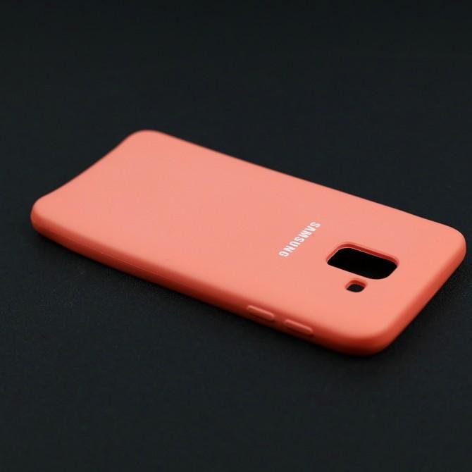 Чехол Soft Case для Samsung J6 2018 Розовый-3